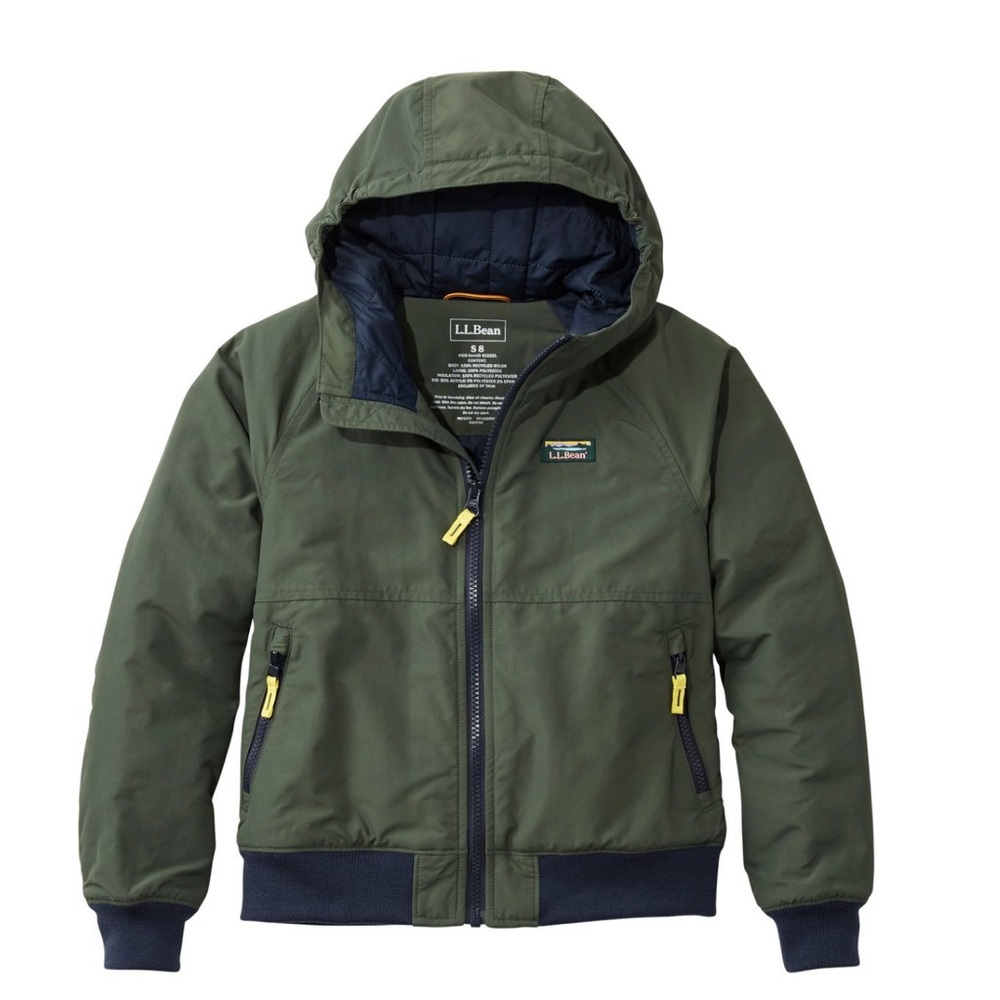 ll bean 6x/7 unisex kids jacket